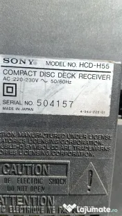 Combina audio sony hcd-h55 nefuncționala 