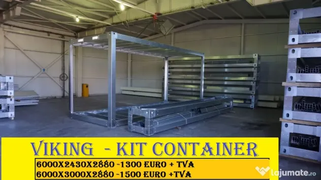 Containere,casute modulare 6000x2430 si 6000x3000