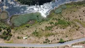 Teren langa lac Naipu 