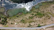 Teren langa lac Naipu 