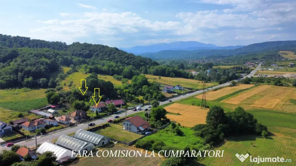 CASA CU TEREN 1730 MP UTILITATI RACORDATE - Mihaesti (Valcea)