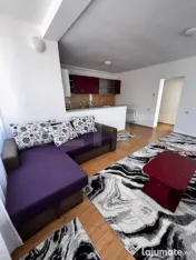 Apartament de inchiriat 56mp, 2 camere, bucatarie si living 