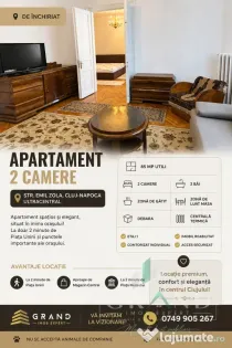 Apartament Ultracentral | 2 Camere | 85 mp | Etaj 1 – Emil