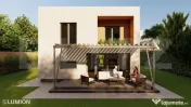 Vand casa individuala de 118 mp + teren de 380 mp, Santana d 
