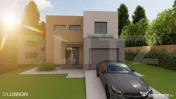 Vand casa individuala de 118 mp + teren de 380 mp, Santana d 