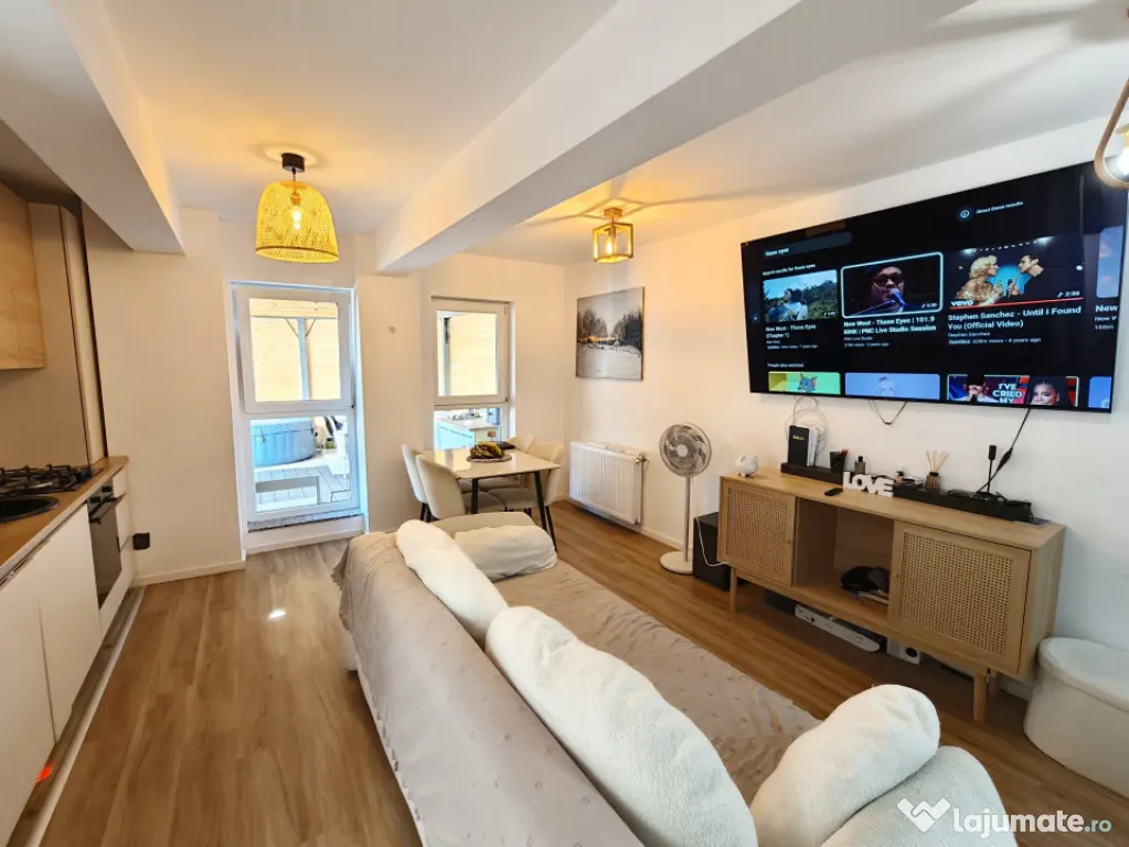 Apartament 2 camere, 51 mp + terasă 70 mp, 2 parcări | zon - Floresti (Cluj)