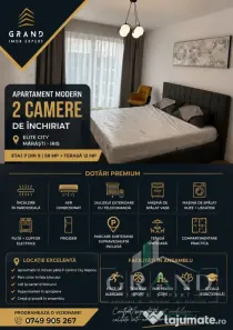 Apartament 2 Camere | 58 MP | Terasa 12 MP | Parcare Subtera