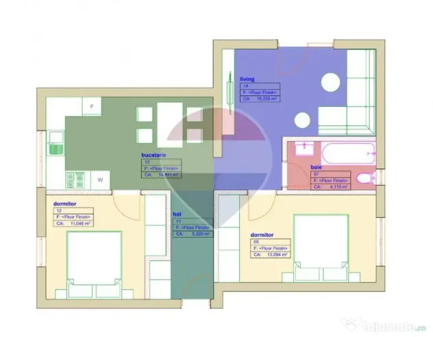 Apartament de vanzare - Buna Ziua - 3 camere - loc de par... - Cluj-Napoca (Cluj)
