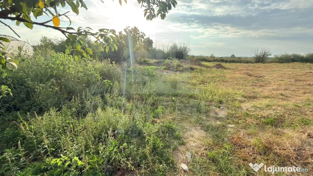 Teren de vanzare in Popoveni loturi de 550mp deschidere mare - Craiova (Dolj)