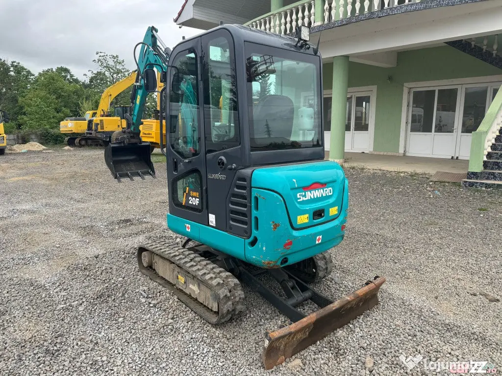Miniexcavator SunWard 20F, 2022, 1,9 tone - Negresti Oas (Satu-Mare)