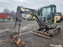 Miniexcavator Volvo ECR25D, 2.5 tone, 2015