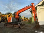 Excavator pe şenile Hitachi ZX135US-3, 14 tone, Lama, 2011