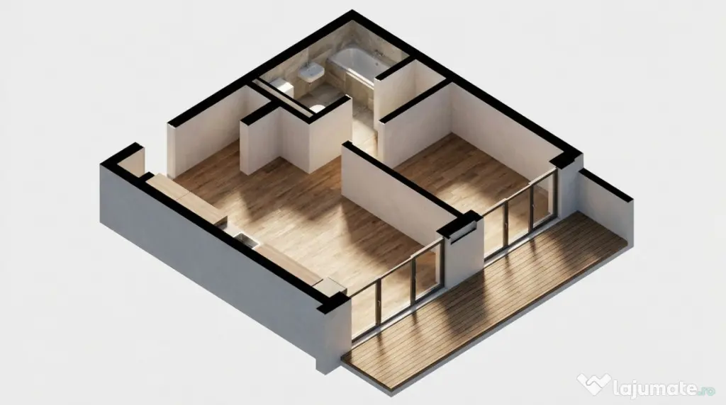 OPORTUNITATE! Ansamblu NZEB! 2 Camere si terasa, Dambul-Rotu - Cluj-Napoca (Cluj)