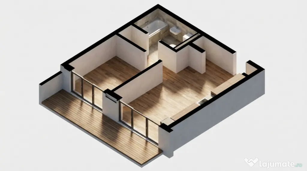 OPORTUNITATE! Ansamblu NZEB! 2 Camere si terasa, Dambul-Rotu - Cluj-Napoca (Cluj)