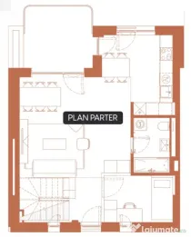 Apartament 3 camere 92.8 mp 1 logie 2 balcoane in Hexagon
