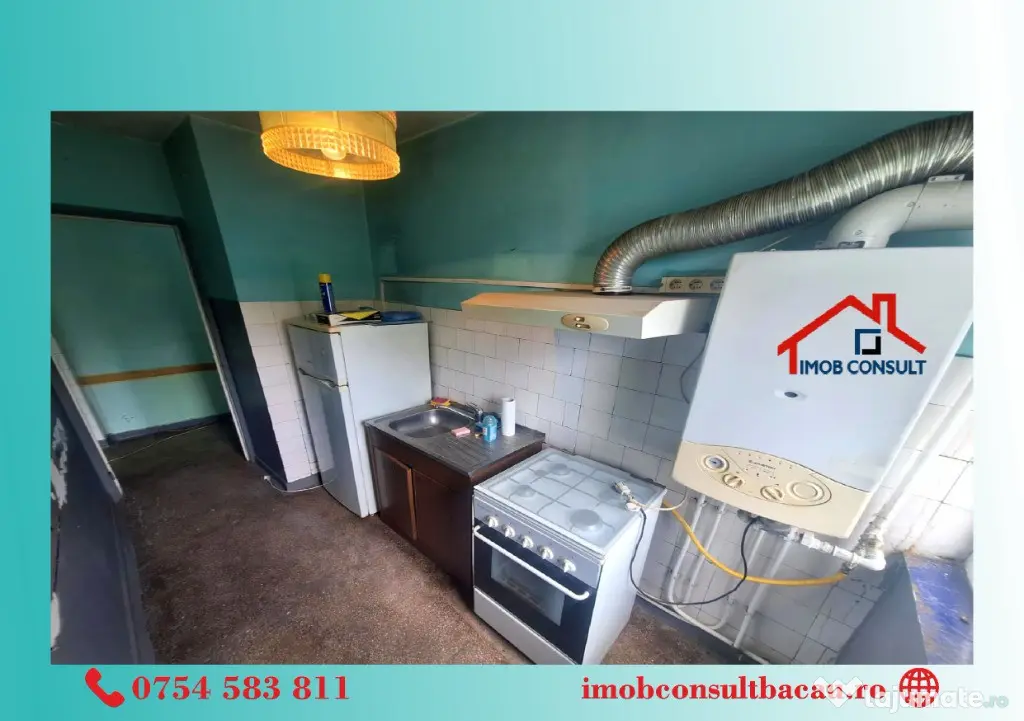 Apartament 3 camere de vânzare – Zona Tic-Tac | CE1788 - Bacau (Bacau)