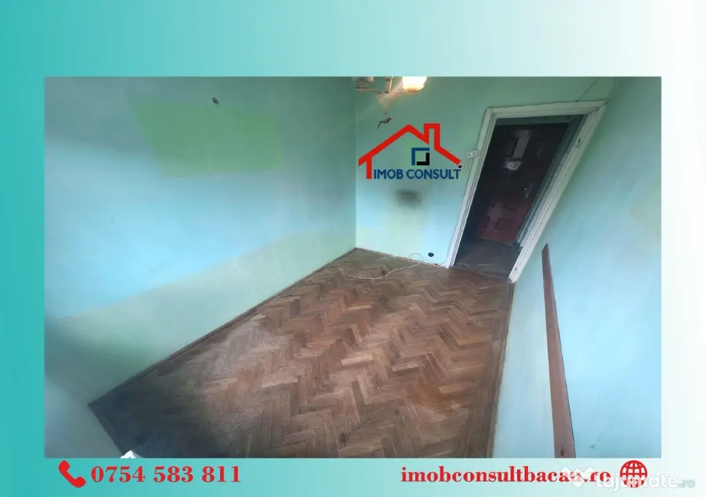 Apartament 3 camere de vânzare – Zona Tic-Tac | CE1788 - Bacau (Bacau)