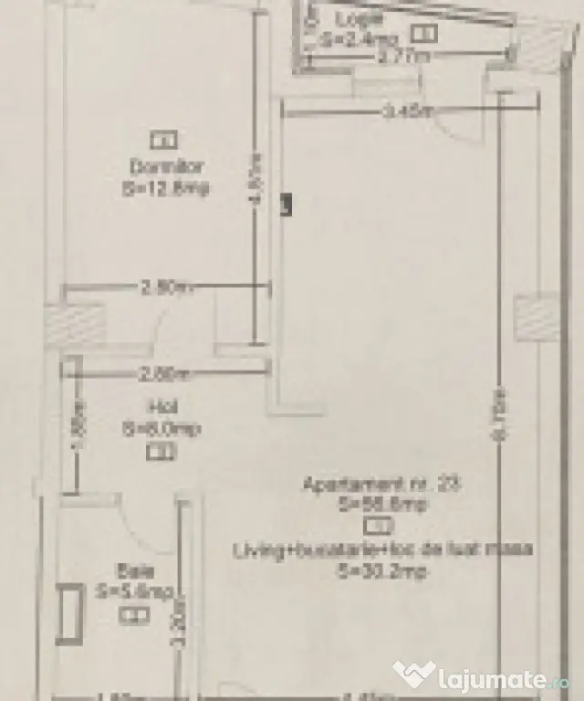 Apartament 2 camere, 56,68mp | Zona Dambul Rotund | Cluj-Nap - Cluj-Napoca (Cluj)
