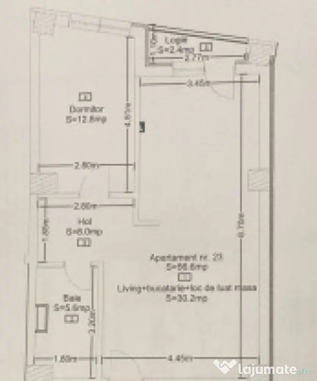 Apartament 2 camere, 56,68mp | Zona Dambul Rotund | Cluj-Nap - Cluj-Napoca (Cluj)