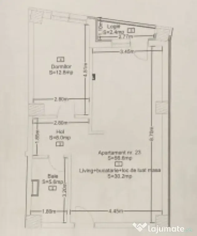 Apartament 2 camere, 56,68mp | Zona Dambul Rotund | Cluj-Nap - Cluj-Napoca (Cluj)