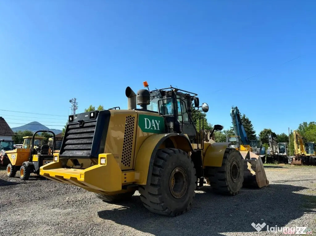 Încărcător frontal CAT 972K, 2013, 26,2 tone - Negresti Oas (Satu-Mare)
