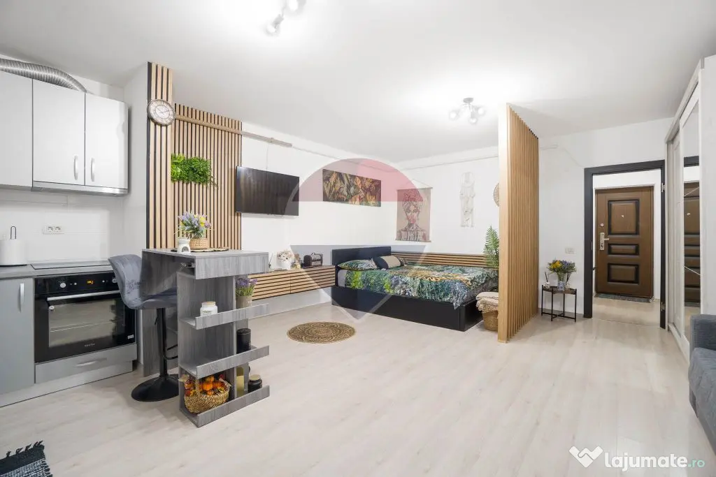 Comision 0% | Garsoniera mobilata utilata | Subcetate Res... - Sanpetru (Brasov)