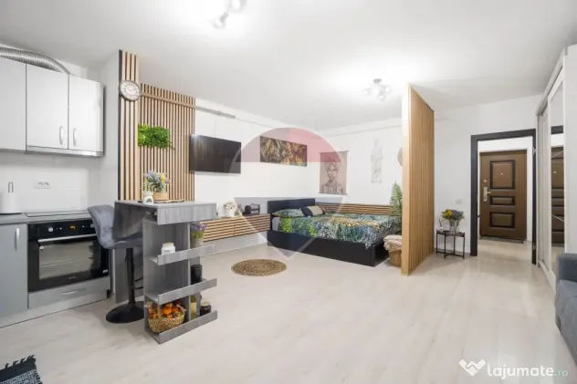 Comision 0% | Garsoniera mobilata utilata | Subcetate Res... - Sanpetru (Brasov)