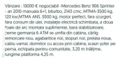 Prelata+Dormitor, 3,5 T - Mercedes Benz Sprinter 