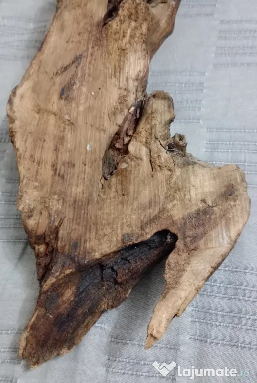 Sculptura naiva in lemn driftwood 50 cm. lungime
