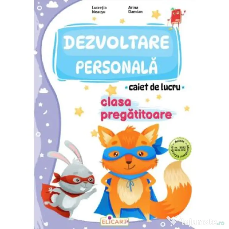 Dezvoltare personala. Caiet de lucru pentru clasa pregatitoare - Lucretia Neacsu
