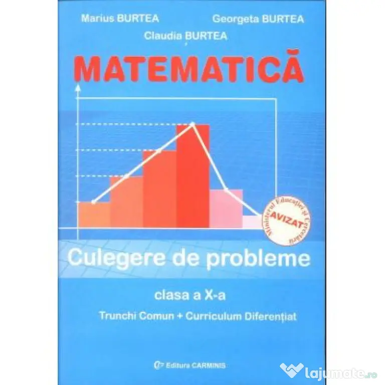 Matematica culegere de probleme Clasa 10 - Marius Burtea