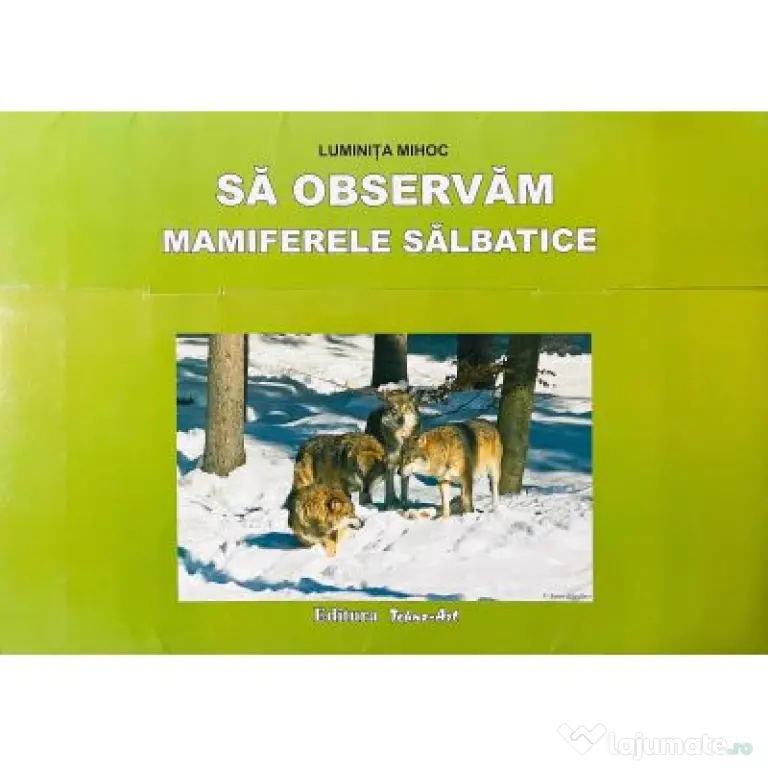 Sa observam mamiferele salbatice. Mapa cu planse - Luminita Mihoc