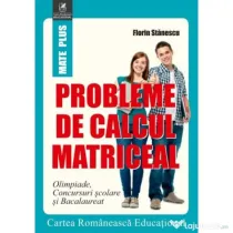 Probleme de calcul matriceal. Olimpiade. Concursuri scolare. Bacalaureat - Florin Stanescu