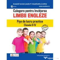 Culegere pentru invatarea limbii engleze. Fise de lucru practice Clasele 0-4 - Daniela Stefania Ionescu