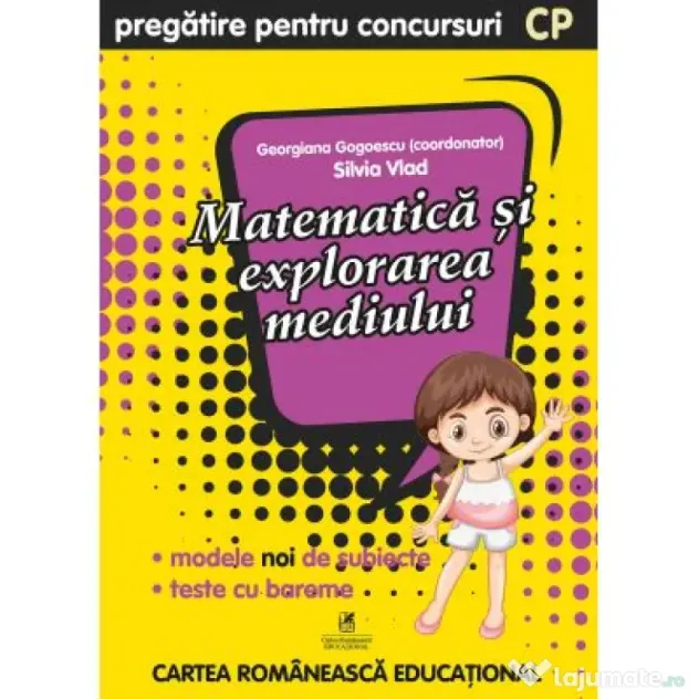 Culegere pregatire pentru concursuri. Matematica si explorarea mediului. Clasa pregatitoare - Georgiana Gogoescu, Silvia Vlad