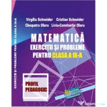 Matematica. Exercitii si probleme pentru clasa a 9-a profil Pedagogic - Virgiliu Schneider