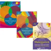 Evaluarea nationala 2025 Matematica Clasa 8 si Culegerile de matematica, semestrele 1 si 2 Clubul matematicienilor - Marius Perianu