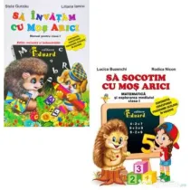 Pachet 2 carti. Sa invatam cu Mos Arici si Sa socotim cu Mos Arici, clasa 1 - Lucica Buzenchi, Stela Gurzau