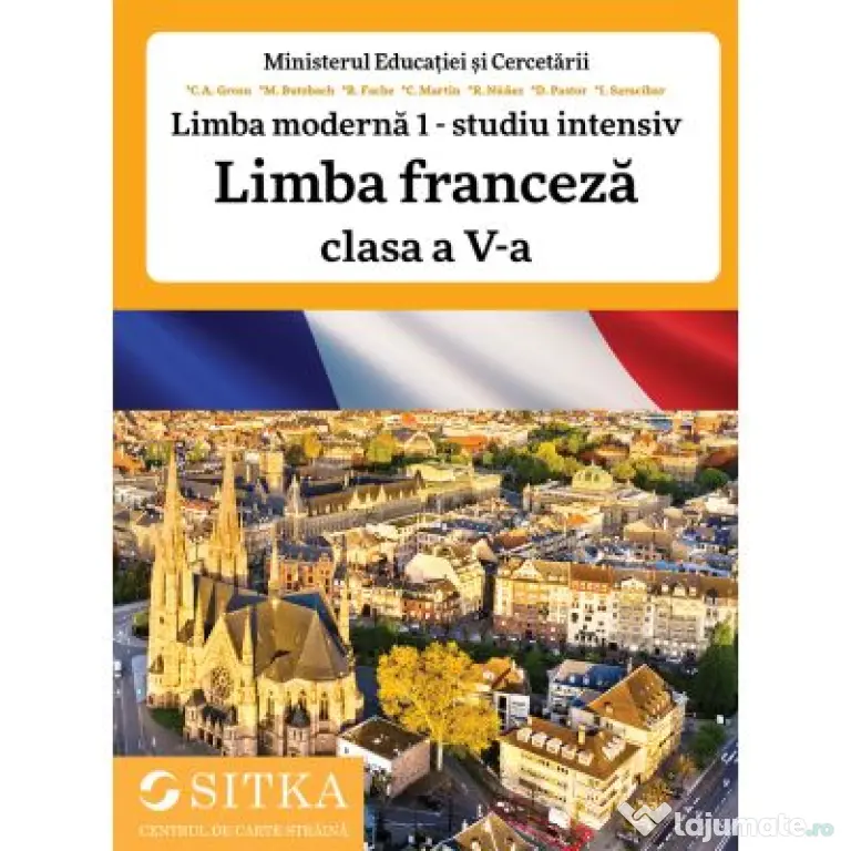 Limba moderna 1 studiu intensiv Limba franceza manual clasa a 5-a - Claudia Alice Grosu