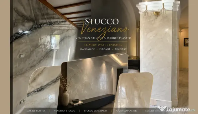 Stucco Veneziano Amenajari interioare Zugraveli si finisaje decorative