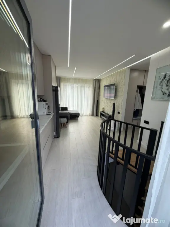 Penthouse 3 camere 71,6 mp, 2 băi, terasă, zonă fitness | - Floresti (Cluj)