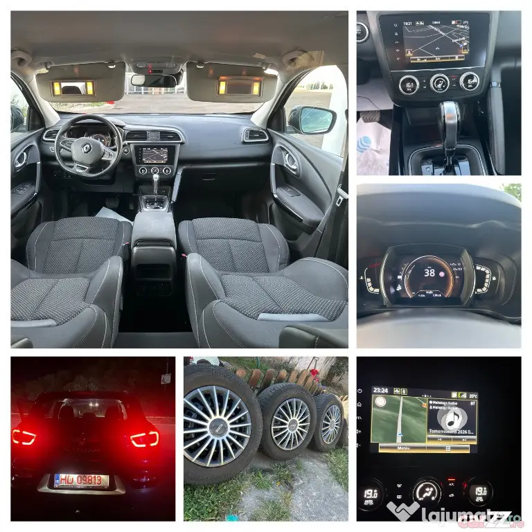 Renault Kadjar 2 WD*2019 luna 08*euro 6*factura+fiscal*cutie automata-EDC*navi - Hunedoara (Hunedoara)