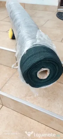 Vând plasă de umbrire densitate maxima de 98%, 150 cm pe 100 ml. Sigilată.