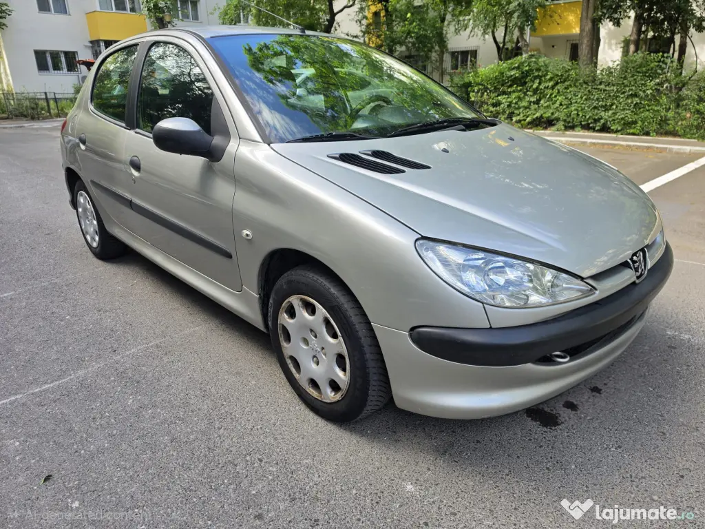 Peugeot 206_Benzina 1.4, An 2006, Hatchback 5 uși, Stare bună, Proprietar