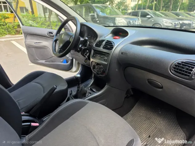 Peugeot 206_Benzina 1.4, An 2006, Hatchback 5 uși, Stare bună, Proprietar