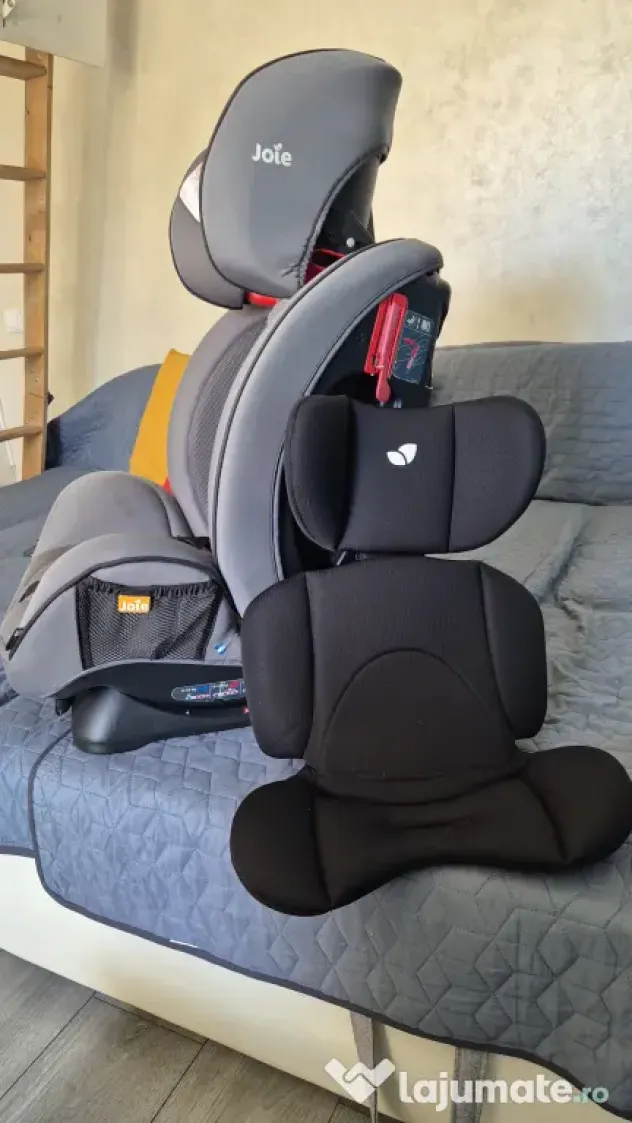 Scaun auto Joie Stages Stone (0-25 kg, 0-7 ani), Grupa 0+/1/2 - Stare excelentă
