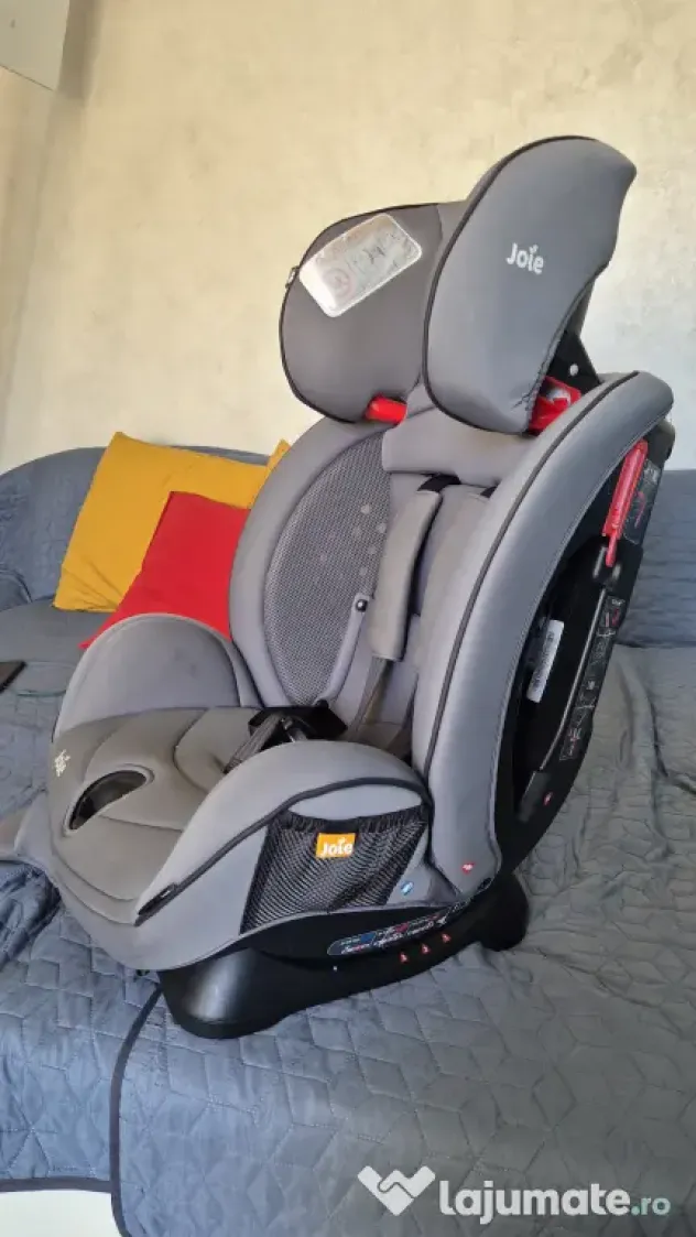 Scaun auto Joie Stages Stone (0-25 kg, 0-7 ani), Grupa 0+/1/2 - Stare excelentă