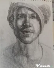 Pentru cadouri unice desenez în creion tus negru sau pictura pe pânză comanda 