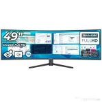 Monitor led office pro curbat 49 inch optimx mt49j-1, double full hd 3840 x 1080, 144hz, 2x hdmi, 2x