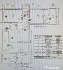 Proprietar, vand ap. 3 camere semidecomandat, Gorjului, et. 3 9
